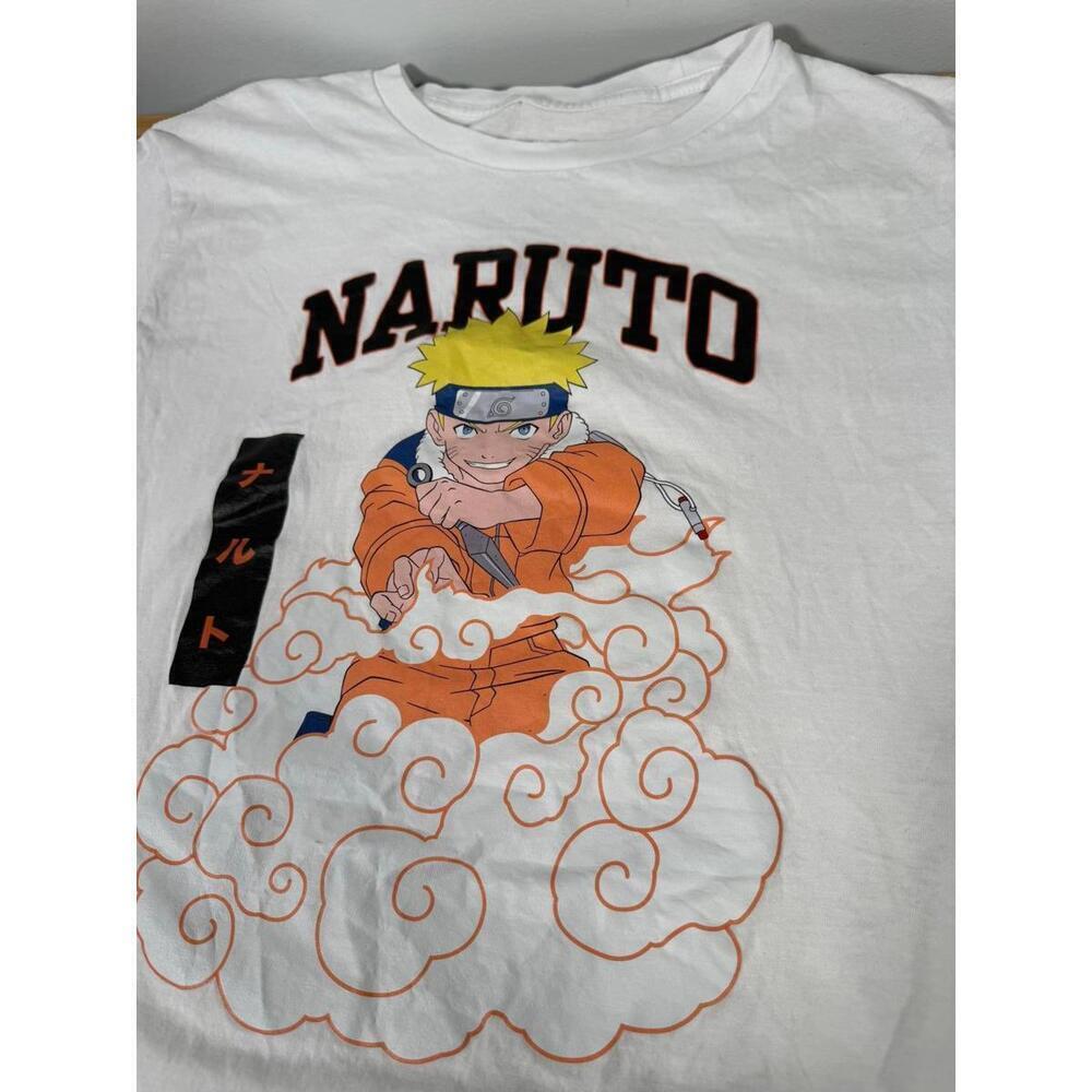 🔥 Naruto Shippuden Graphic Tee – Unisex Medium |‎ Official Viz Media Licensed